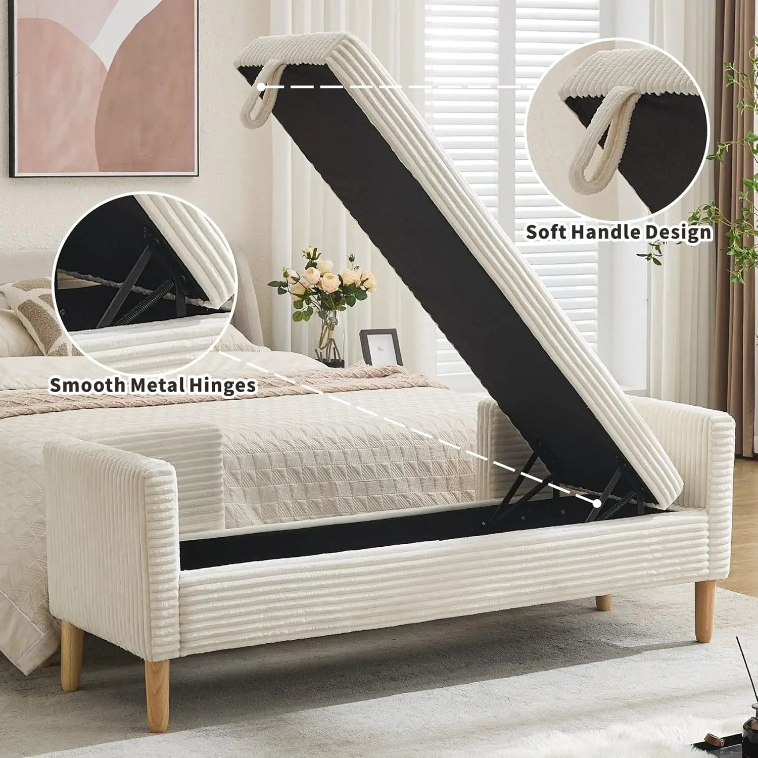 Ottoman (Storage) Bench - Variety Styles