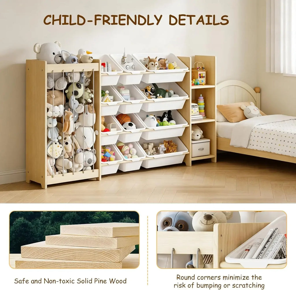3-in-1 Toy Storage Organizer