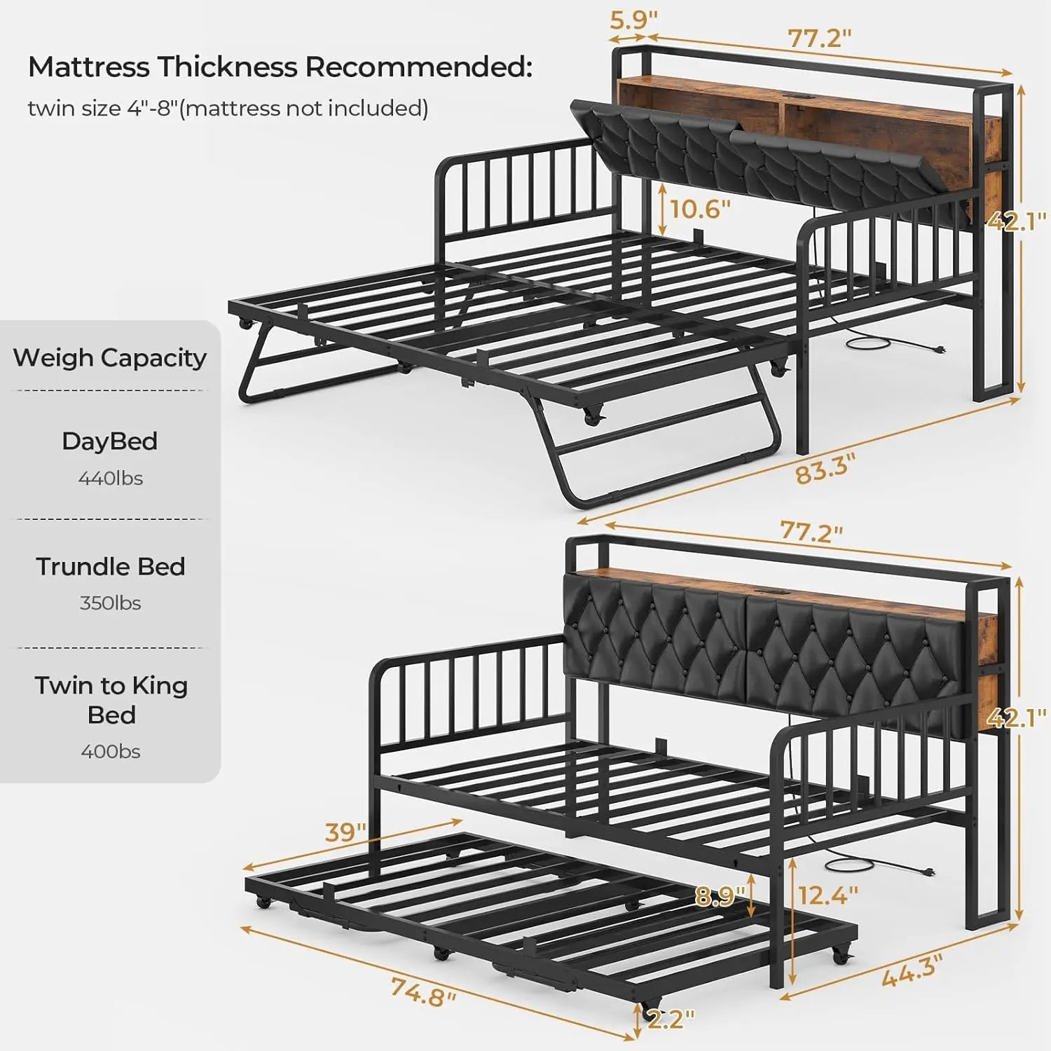 Daybed with Trundle