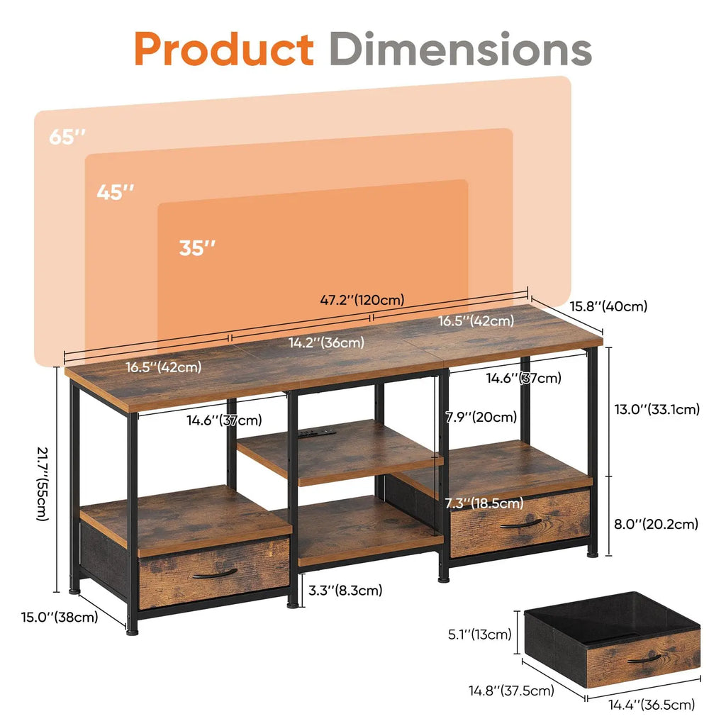 Wooden Entertainment Center