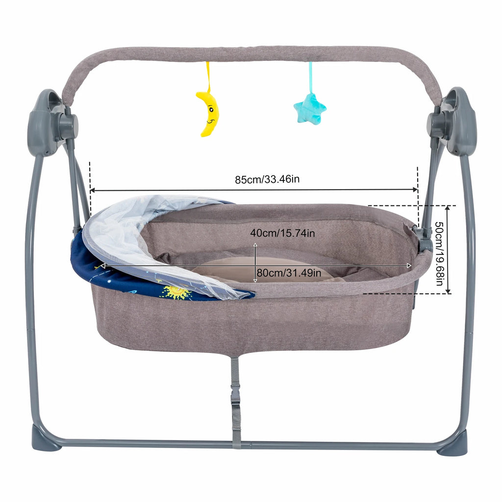 Electric Baby Swing with 5 Speeds
