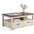 Farmhouse Coffee Table with Storage