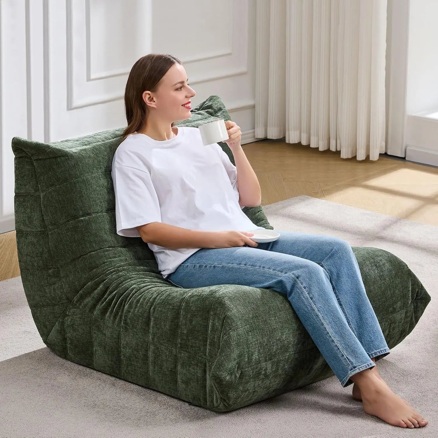 Giant Memory Foam Bean Bag Chair