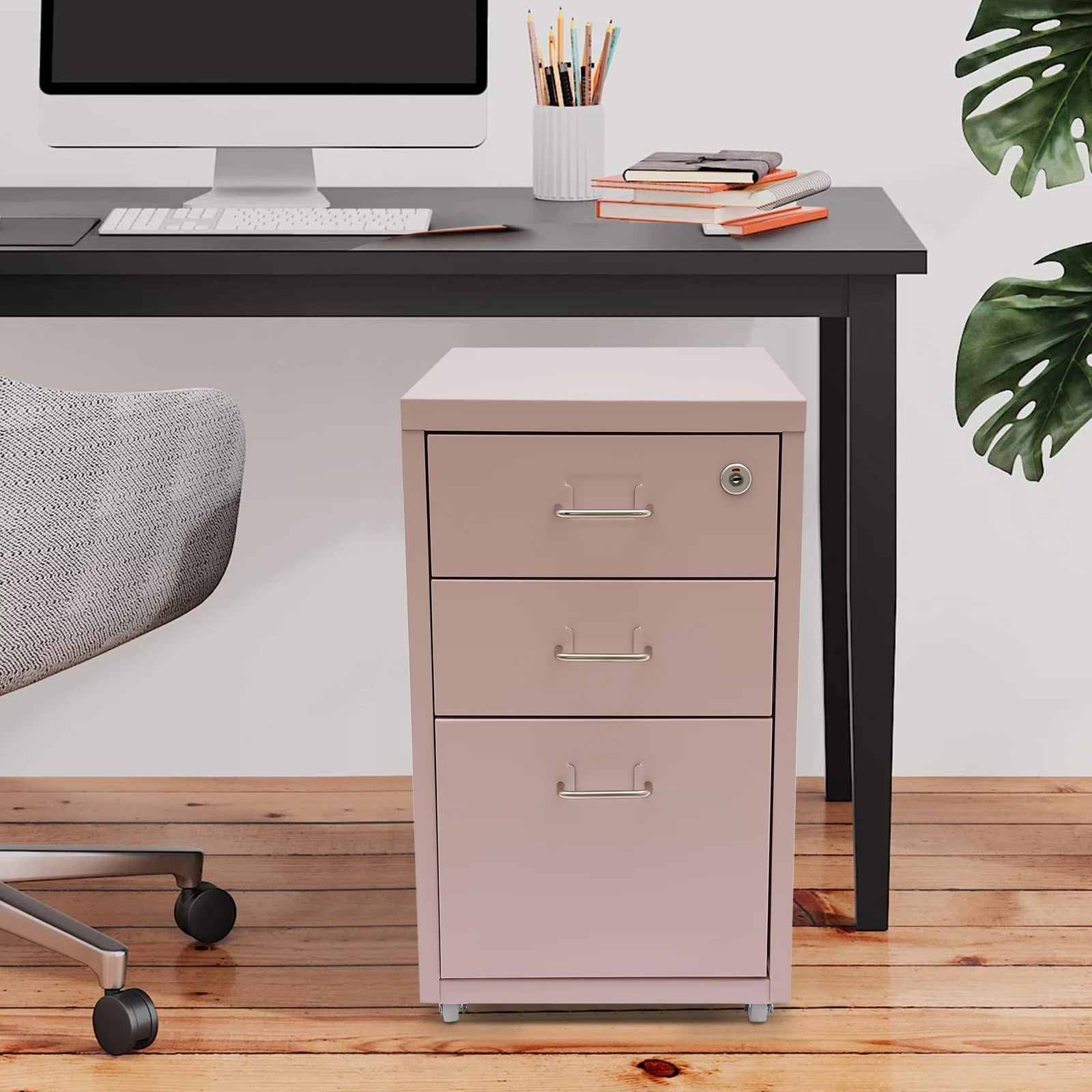 Rectangular Steel Vertical File Cabinet