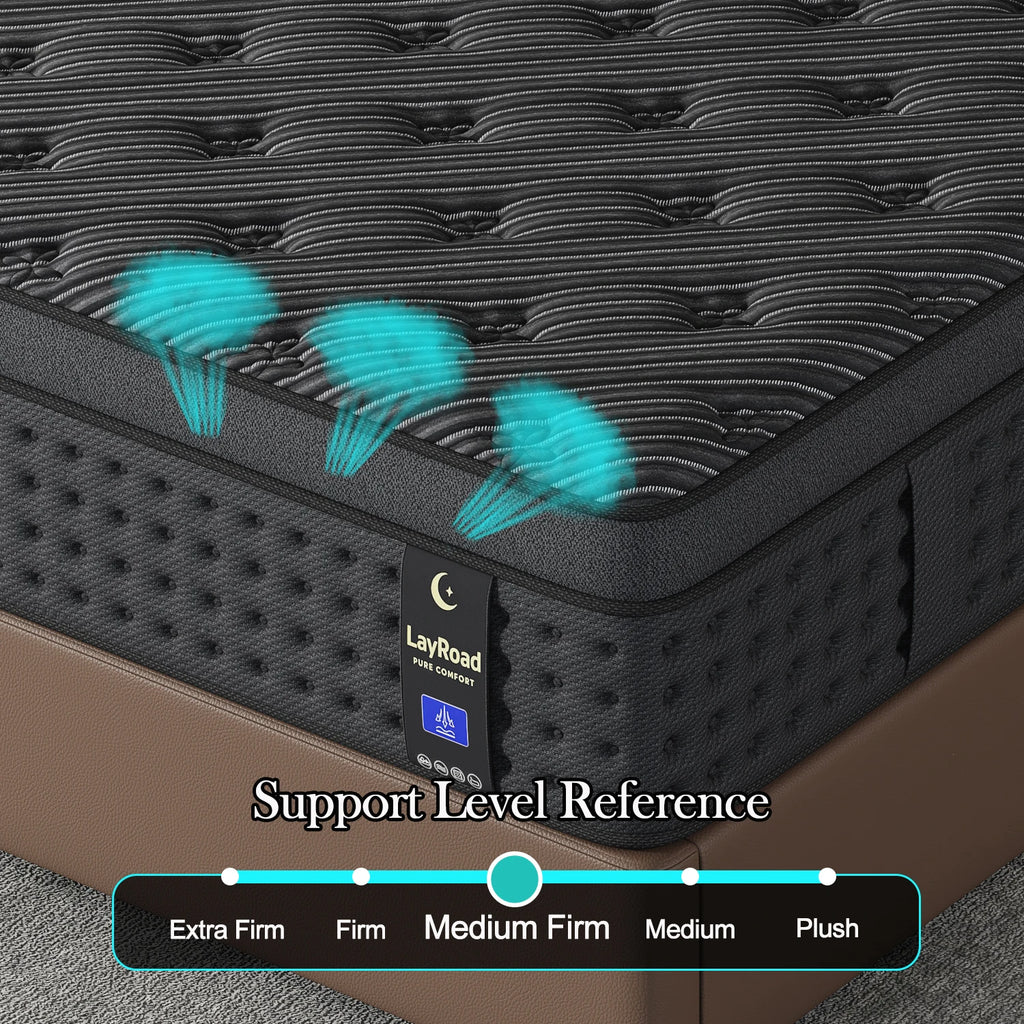 12/14inch Memory Foam Hybrid Mattress