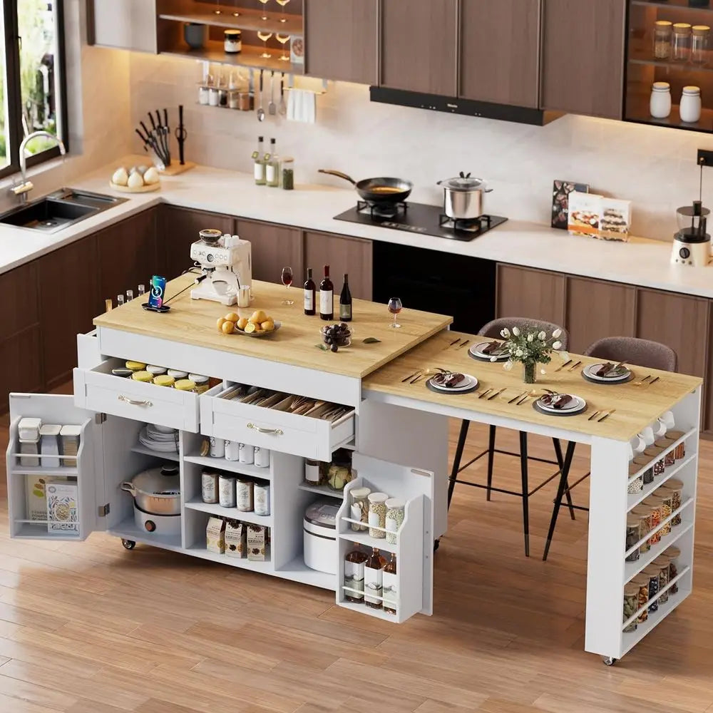 Expandable Kitchen Island