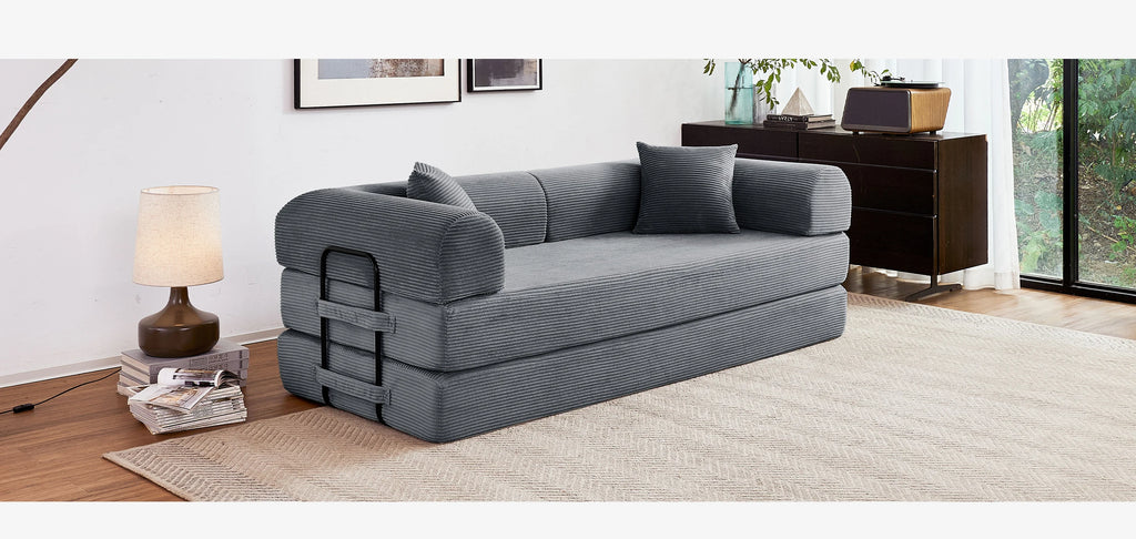 Boneless  Foldable Couch Sleeper Sofa
