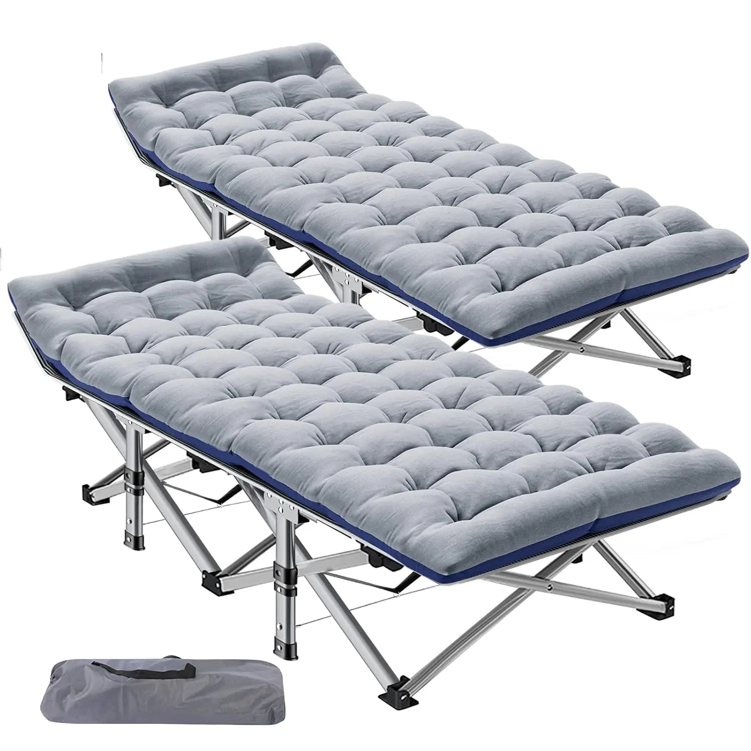Oversized Folding Bed with Mattress Pad