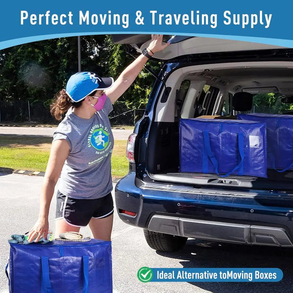 6 Pack Extra Large Moving/Storage Bags