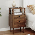 Modern Bedside Table with Storage Drawer