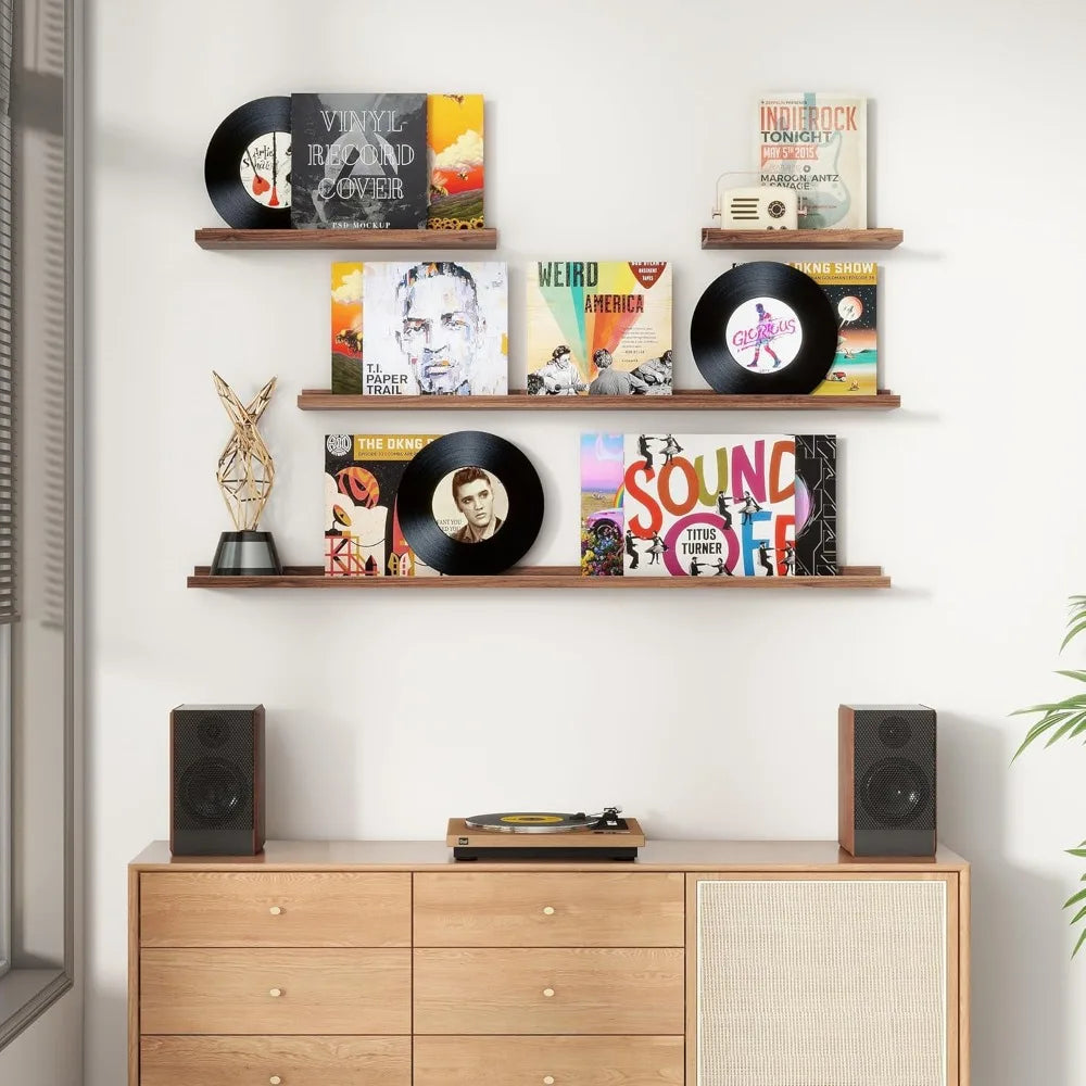 48 Inch Floating Picture Ledge Shelves Set of 4