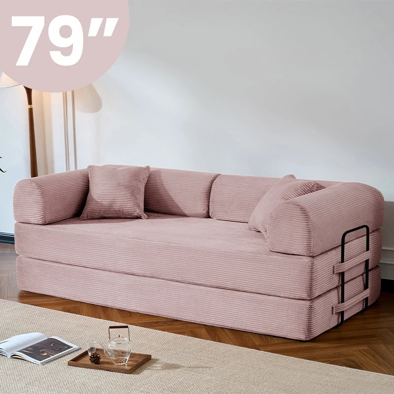 79’’ Folding Convertible Sofa Bed