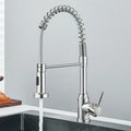 Kitchen Faucet with a Flexible Pull Down Tap