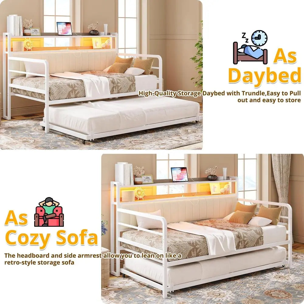 Full Size Daybed with Trundle