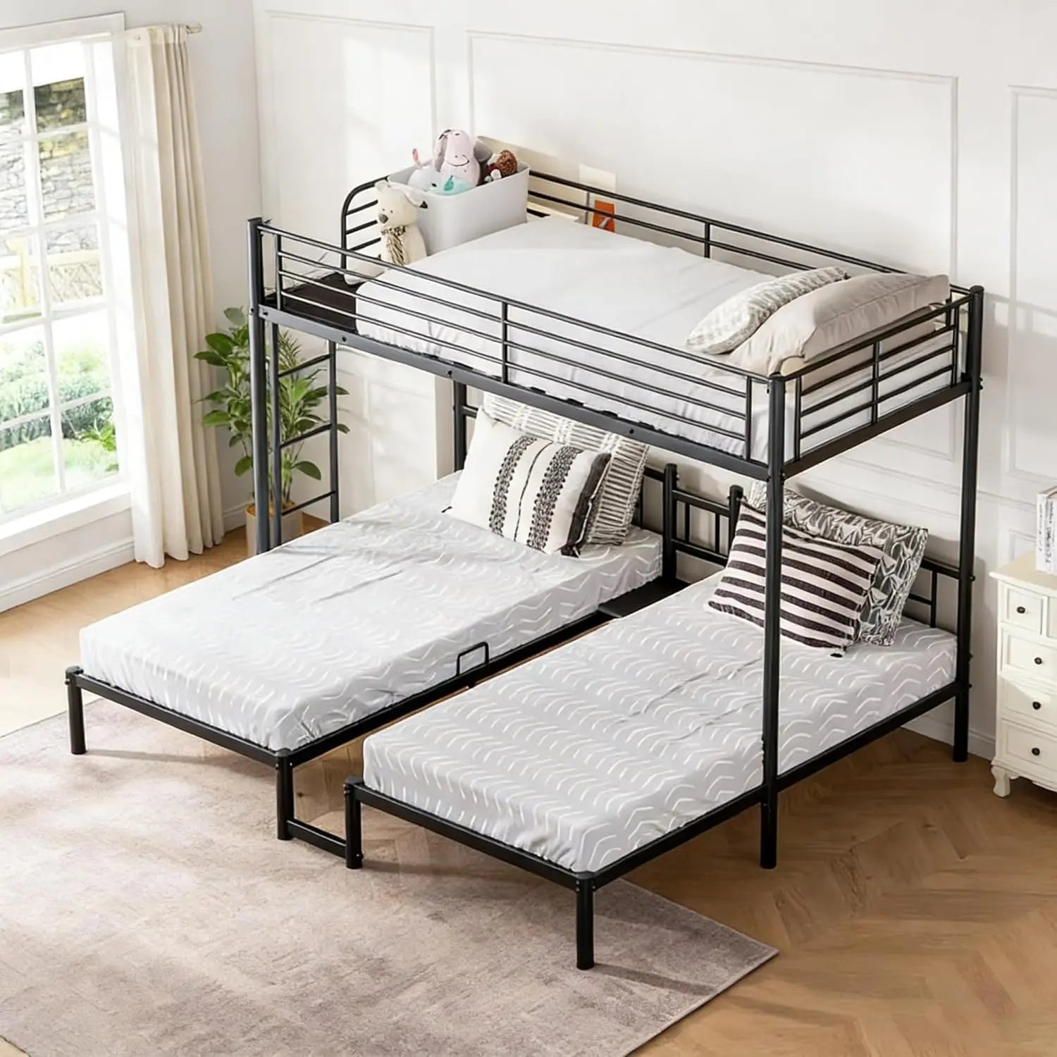 Twin Bunk Bed Over Full Size Bed