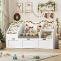Kids Bookshelf with Reading Nook