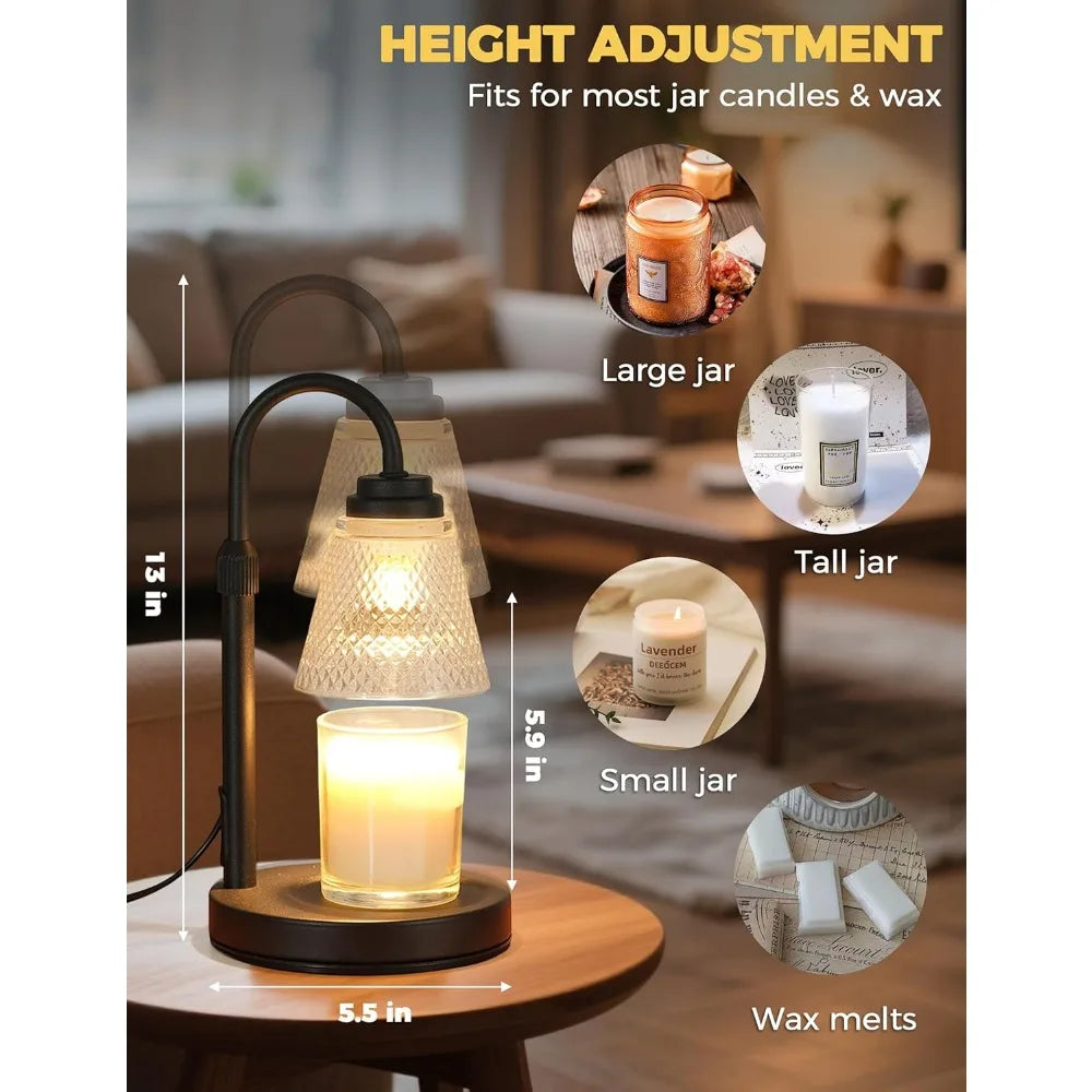 Candle Warmer Lamp with Timer Dimmer