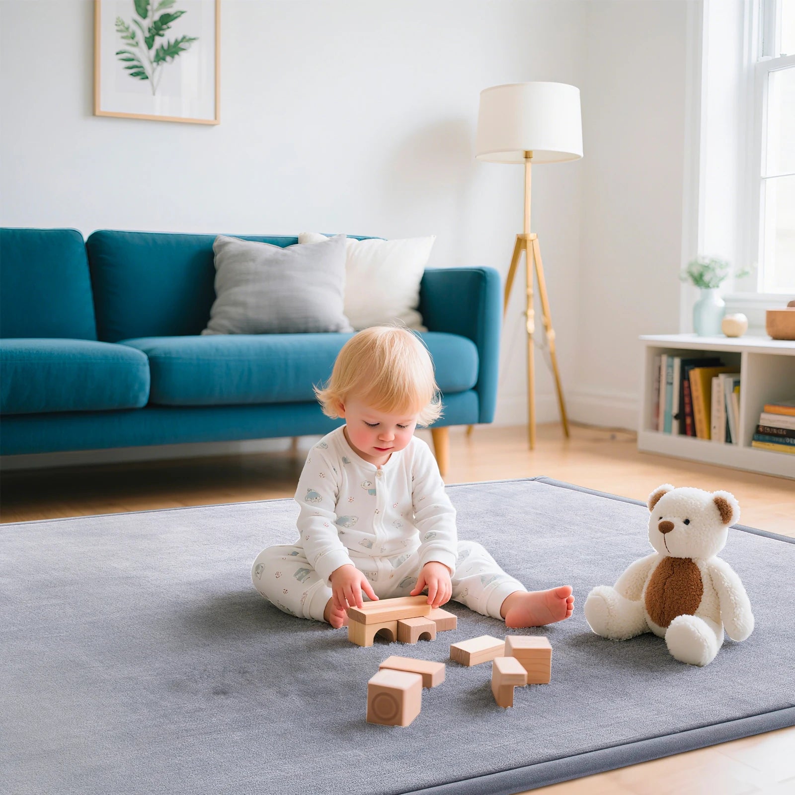 Modern Velvet Soft Non-Slip Carpet