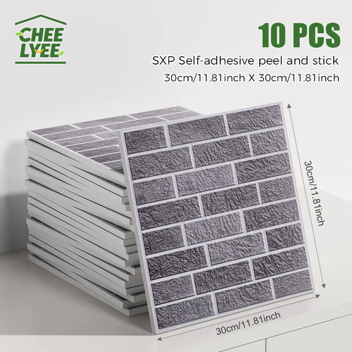 10 Pcs Peel and Stick Wallpaper, Variety