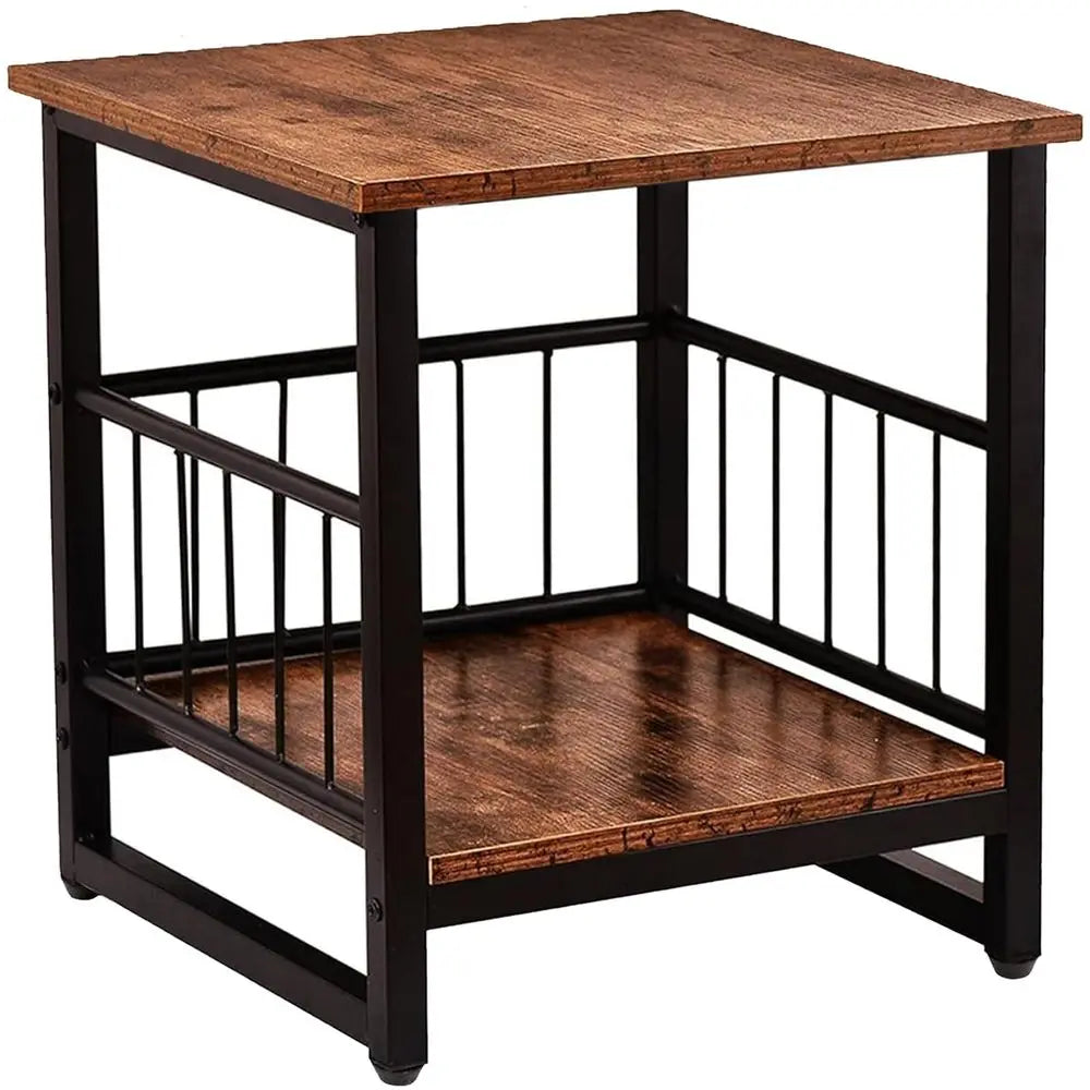 Mid-Century Nightstands Set of 2