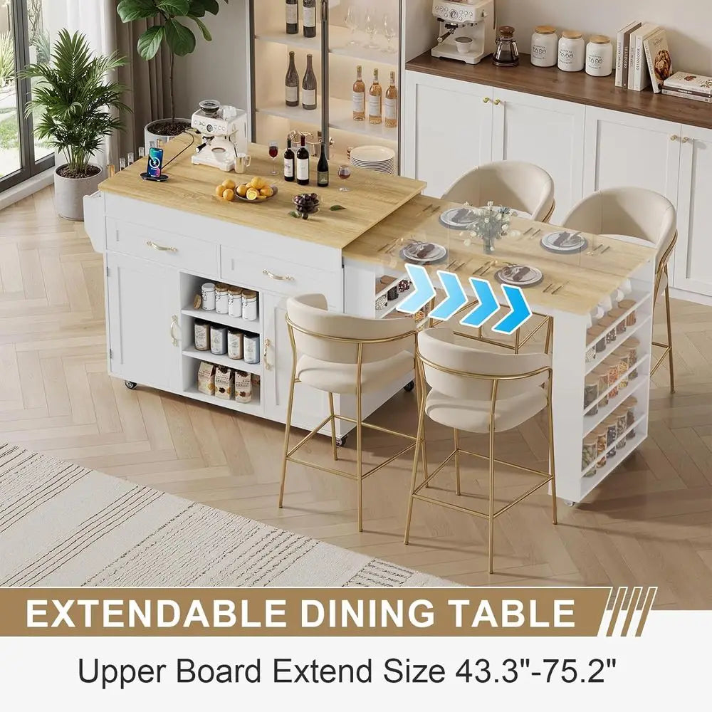 Expandable Kitchen Island