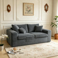 Cozy Convertible Boneless Chaise Lounge Chair