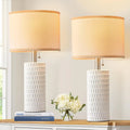 Ceramic Table Lamps for Bedrooms or Living rooms (Set of 2)
