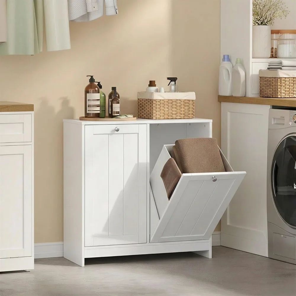 Tilt-Out Double Laundry Hamper