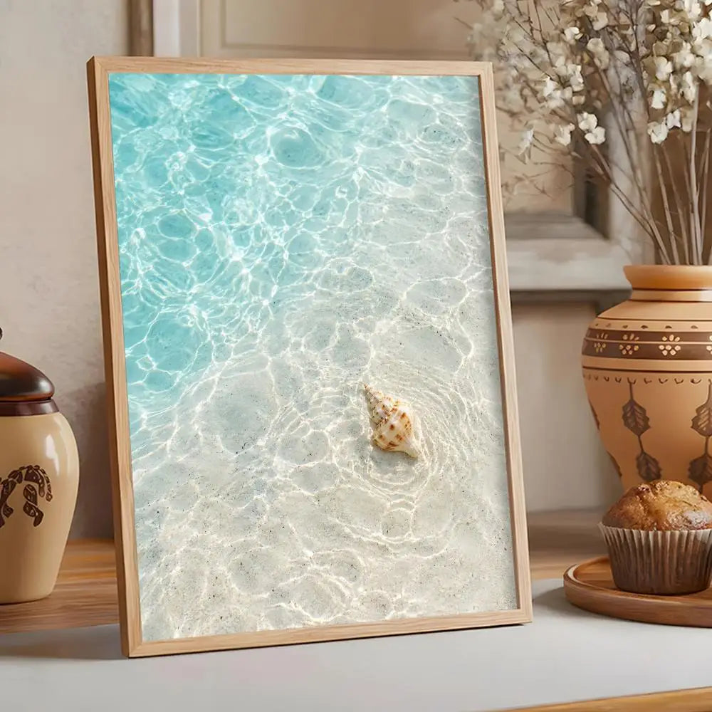 Summer-Beach-Sea-Ocean Painting Calligraphy Canvas