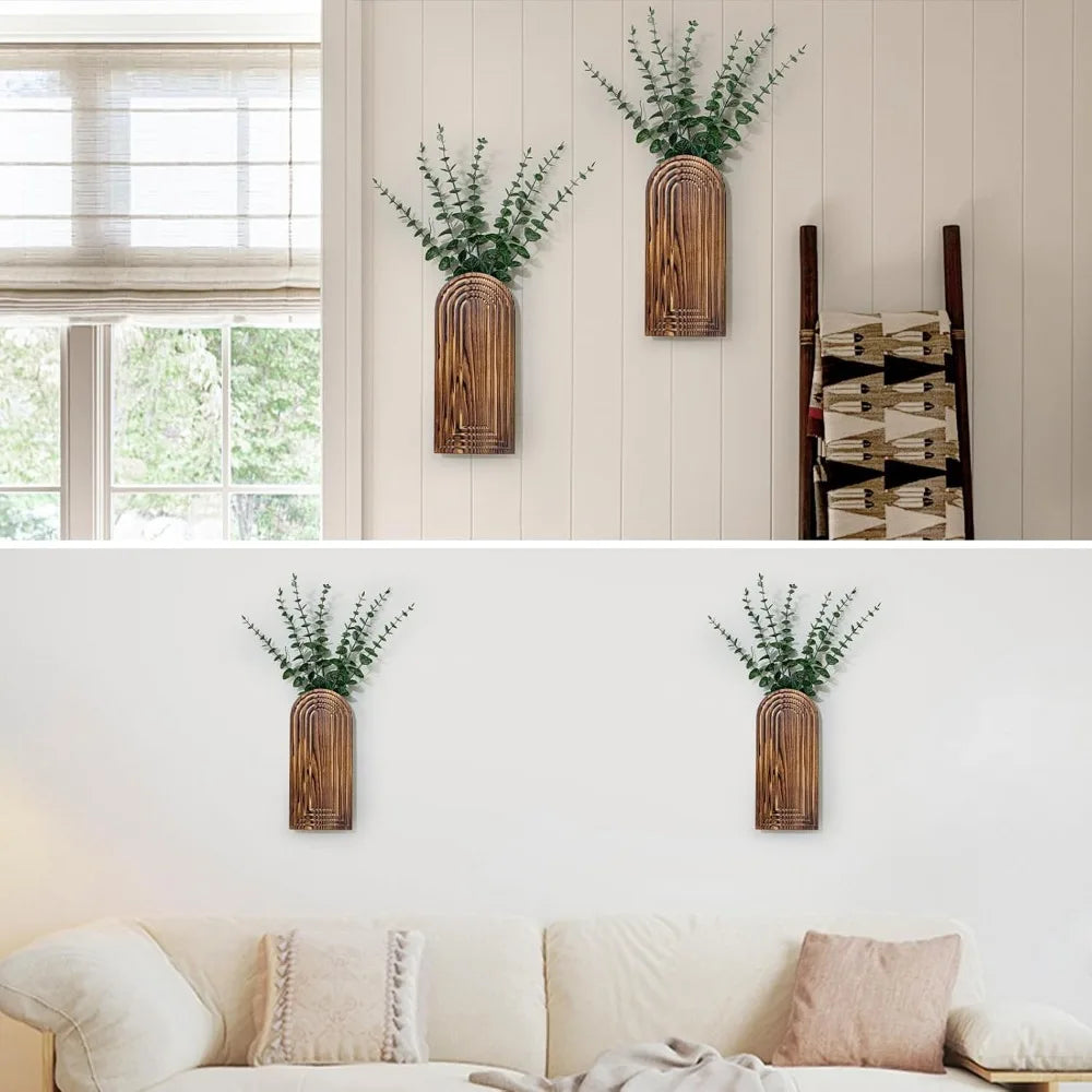Boho Hanging Vases for Indoor Plants Set of 2