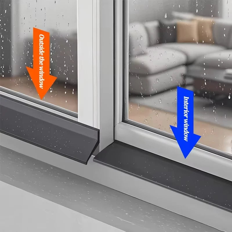 Window Water Blocking-Sealing Weatherstrip