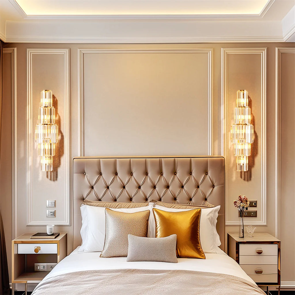 Modern Luxury Crystal Chandelier Wall Light