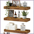 Farmhouse Rustic Floating Shelves Set of 3