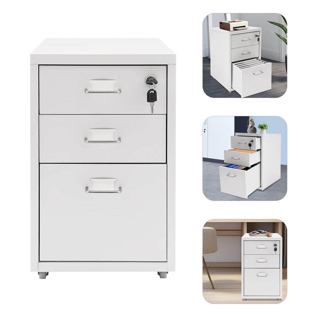 Rectangular Steel Vertical File Cabinet