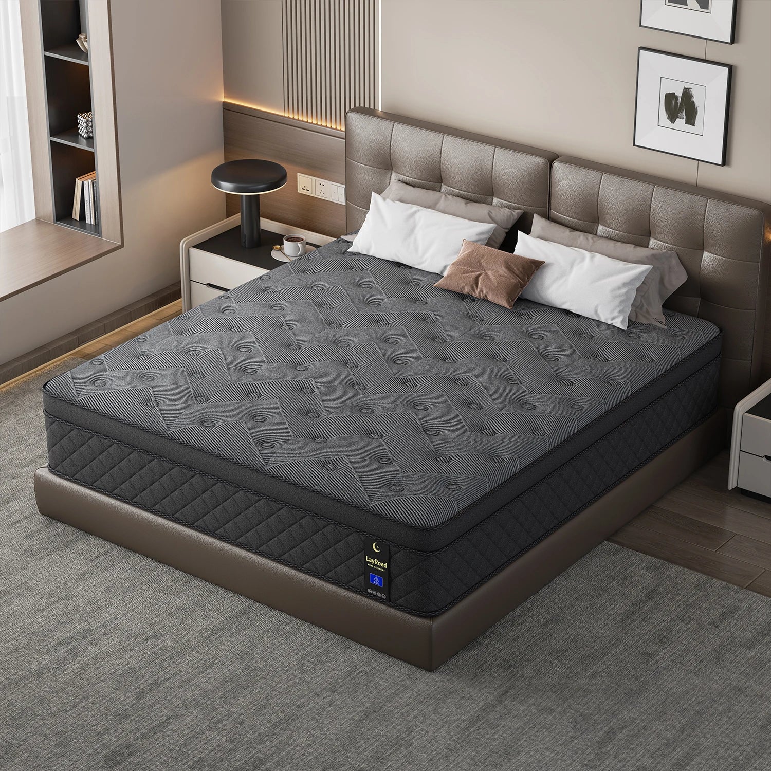 LayRoad 12-14inch Memory Foam Mattress