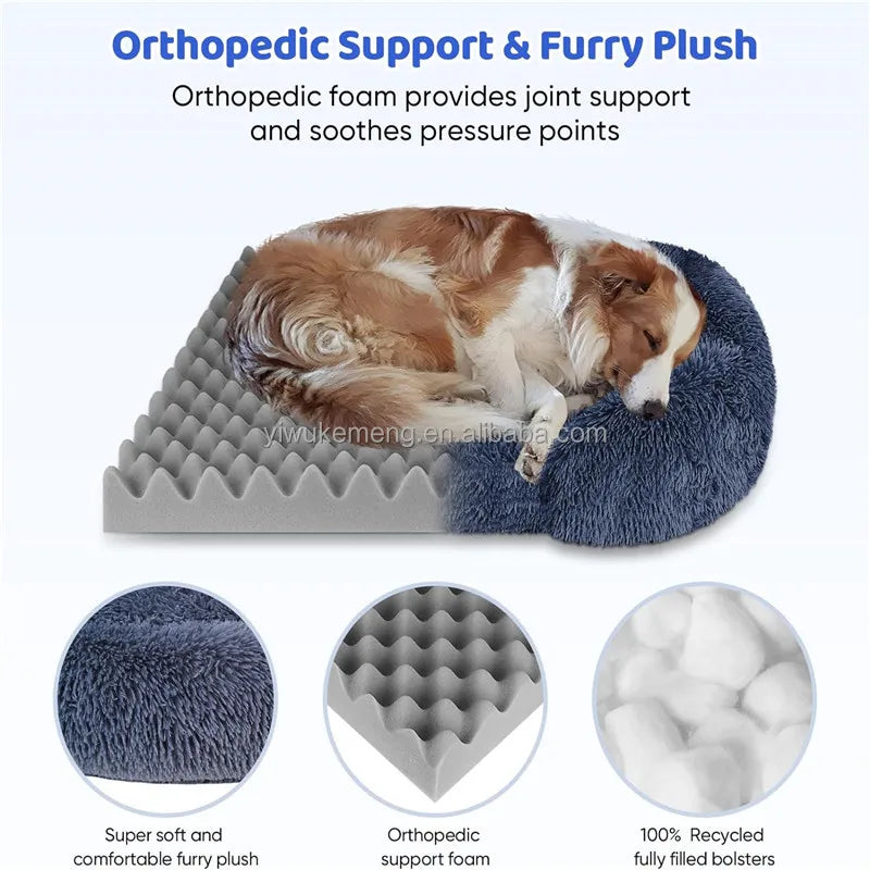Orthopedic dog bed for large dogs