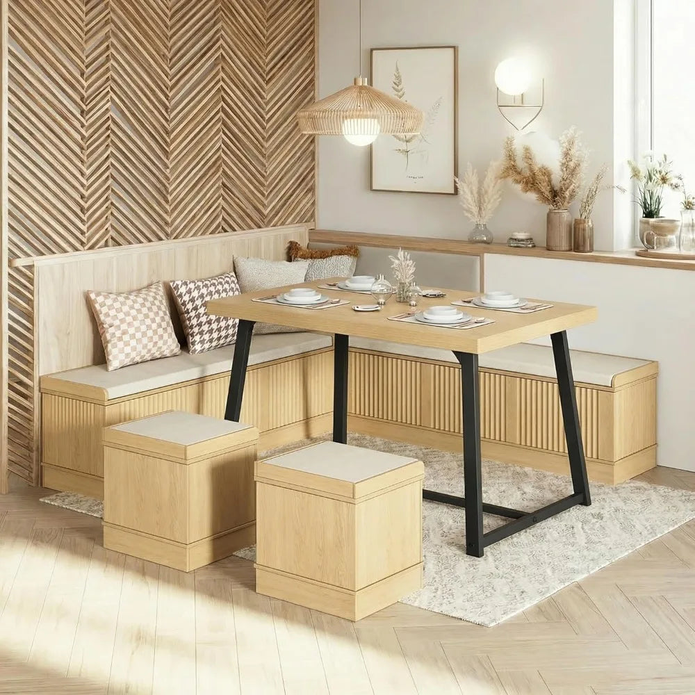 Corner Dining Table Set