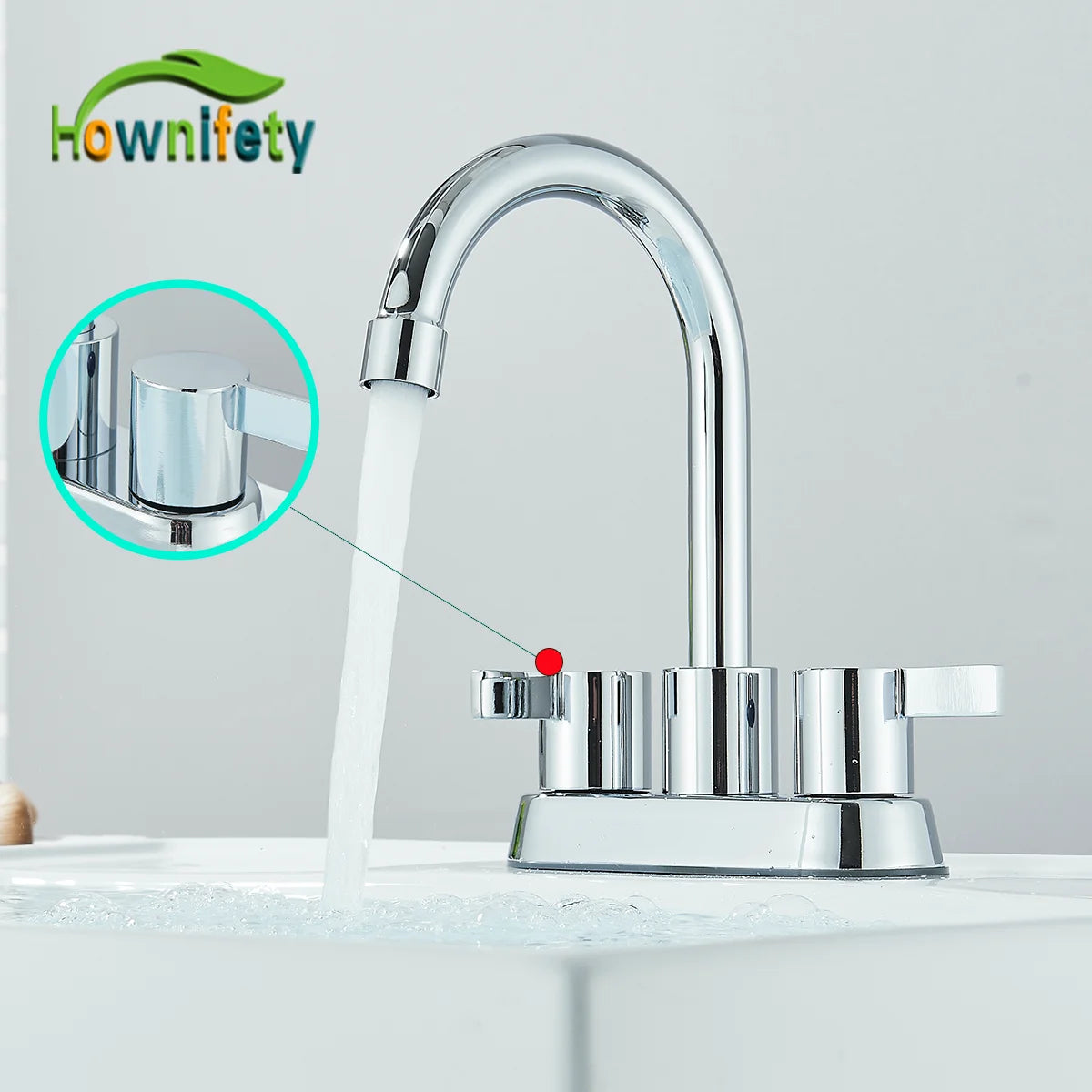 Double Handle Antique Faucet