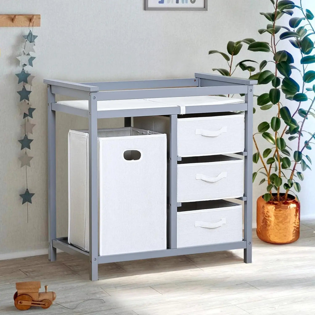 Wooden Baby Changing Table