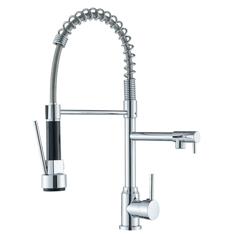 Kitchen Faucet Spring Pull Down Sprayer
