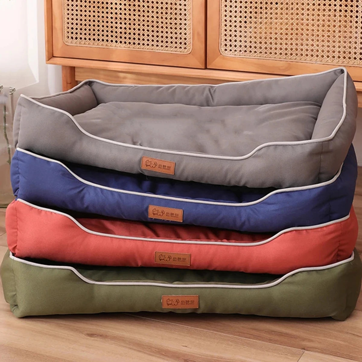 Square Dog Bed for Large Dog