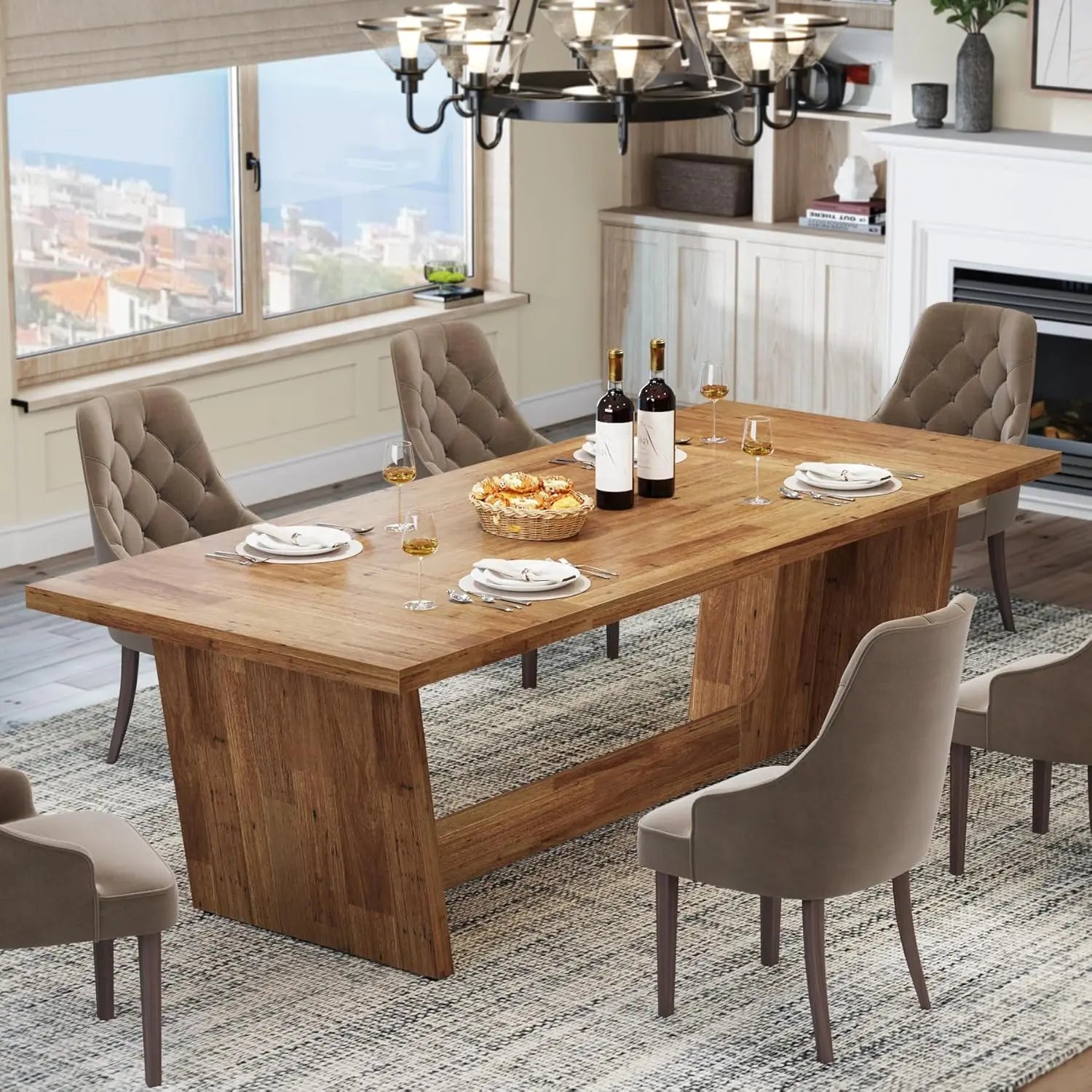 Farmhouse Dining Room Table