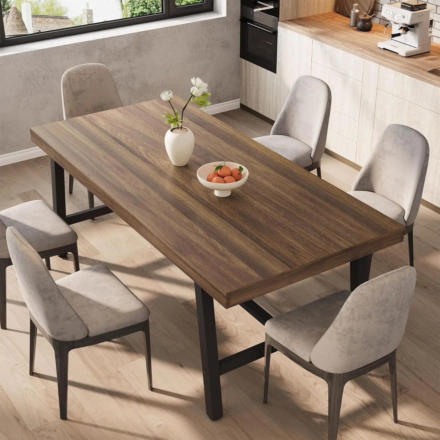 Modern Industrial Dining Table