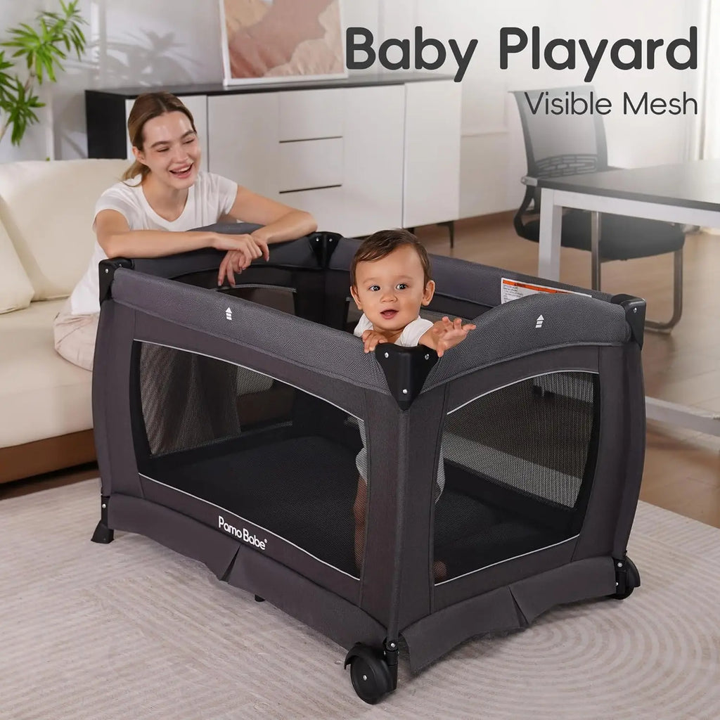 Foldable Playard with Changing Table