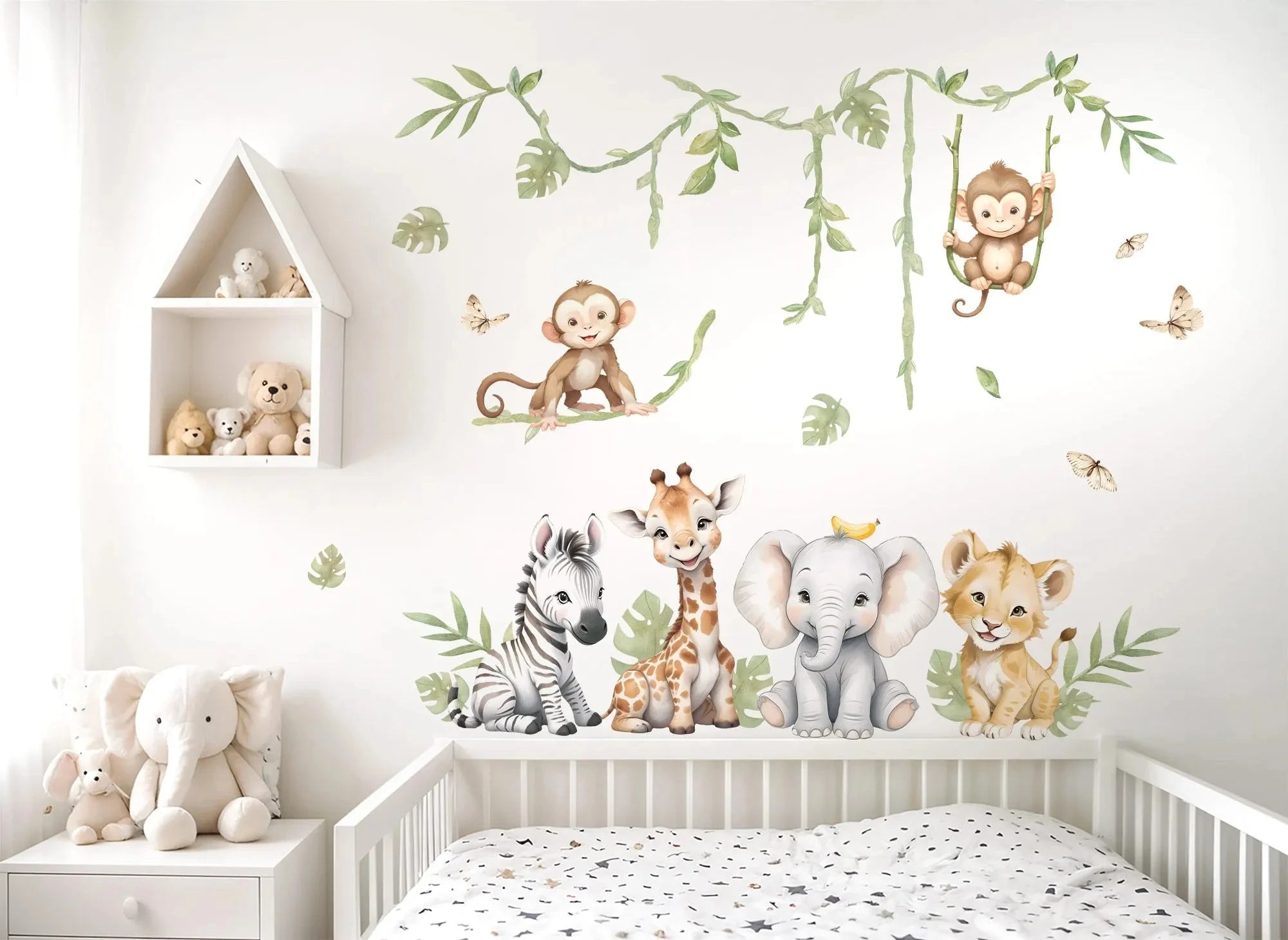 Jungle Forest Animal Wall Sticker