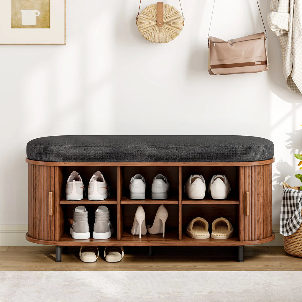 Shoe Bench Organizer with Storage