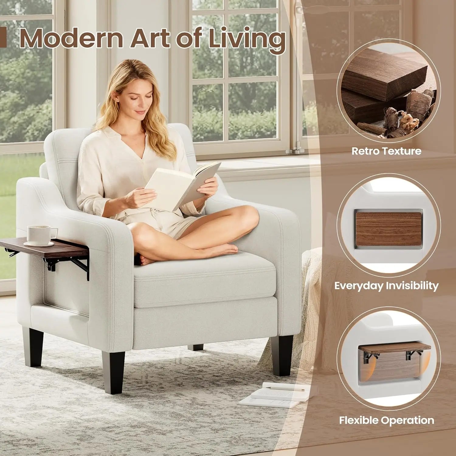 Modern Living Room Accent Chair