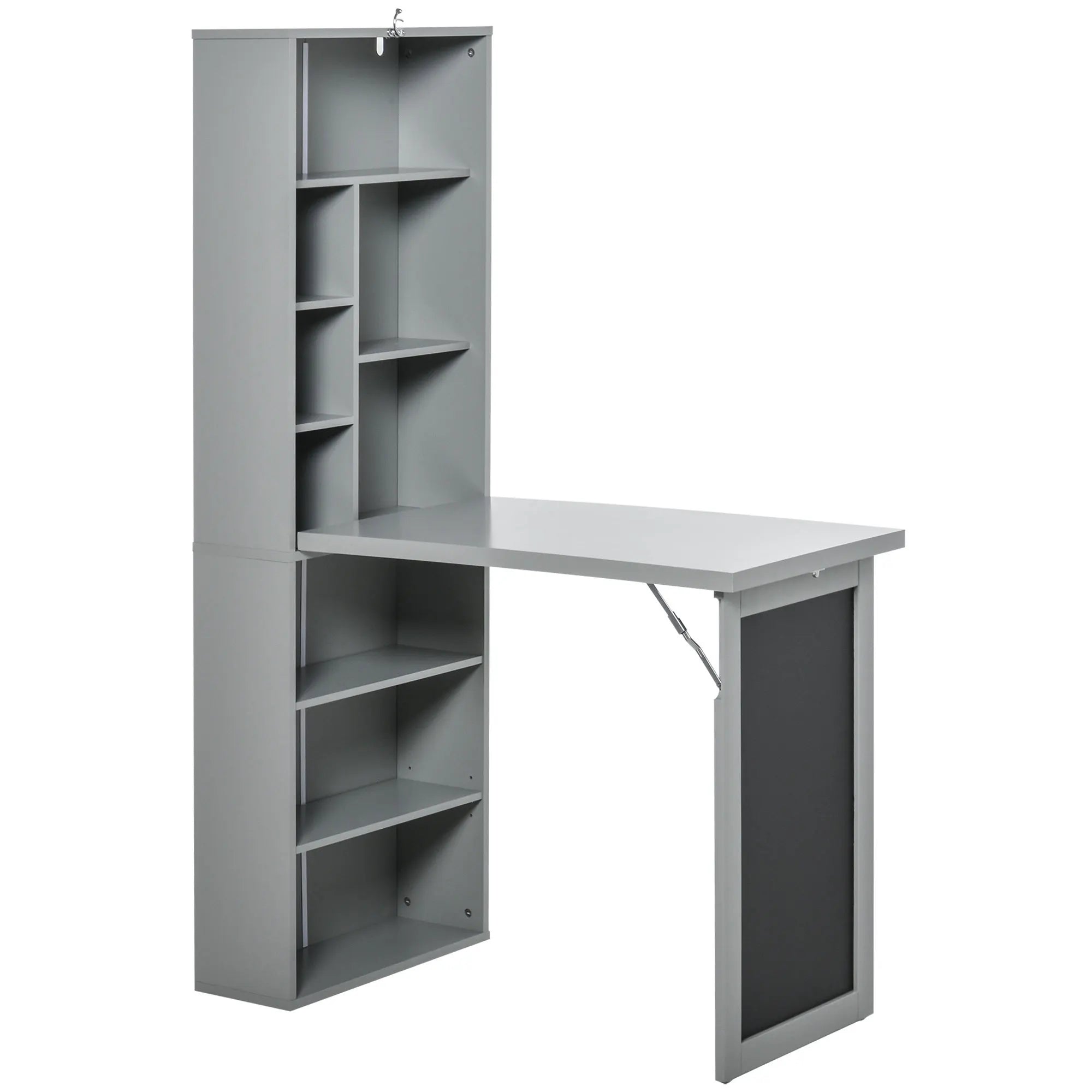 Fold-Out Convertible Office Desk