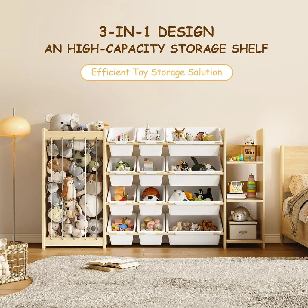 3-in-1 Toy Storage Organizer