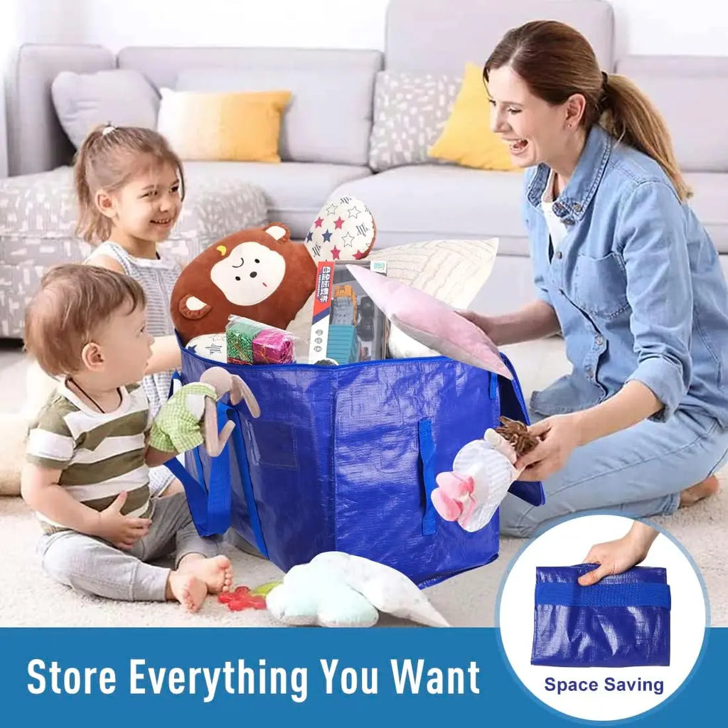6 Pack Extra Large Moving/Storage Bags